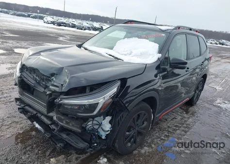 2021 Subaru Forester Sport из США, поврежденный, VIN JF2SKARC2MH449002